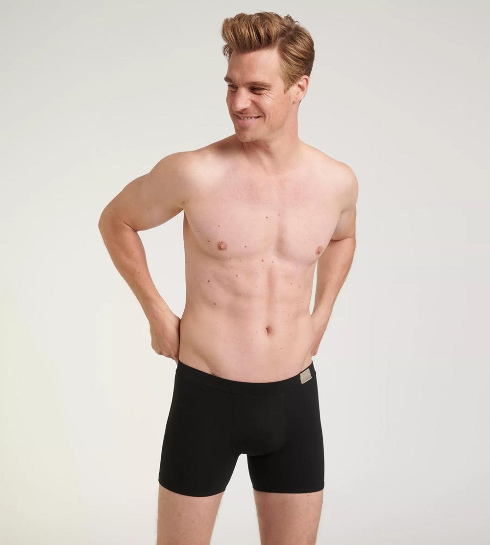 Sloggi Go Natural Shorts Black | 05197-JCYB