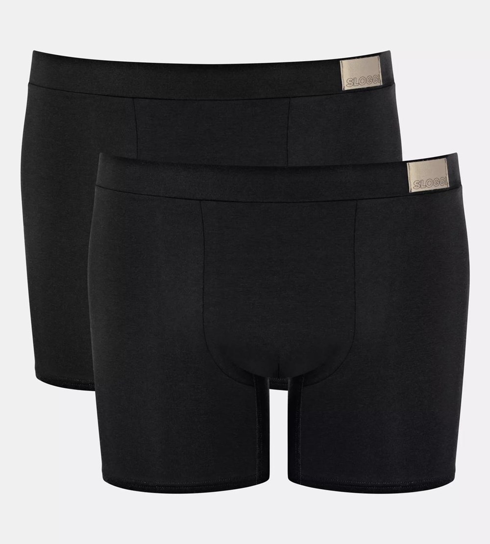 Sloggi Go Natural Shorts Black | 19042-WNBU