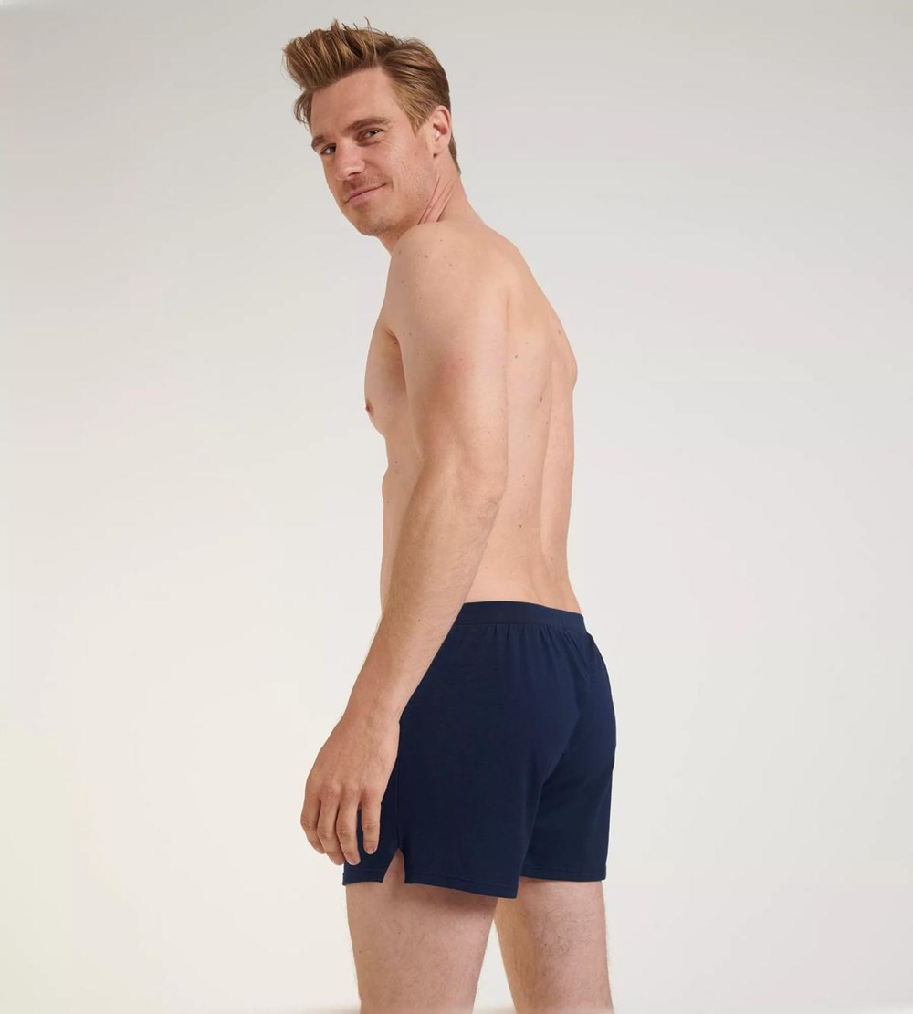 Sloggi Go Natural Shorts Orbit Blue | 96721-CQXB