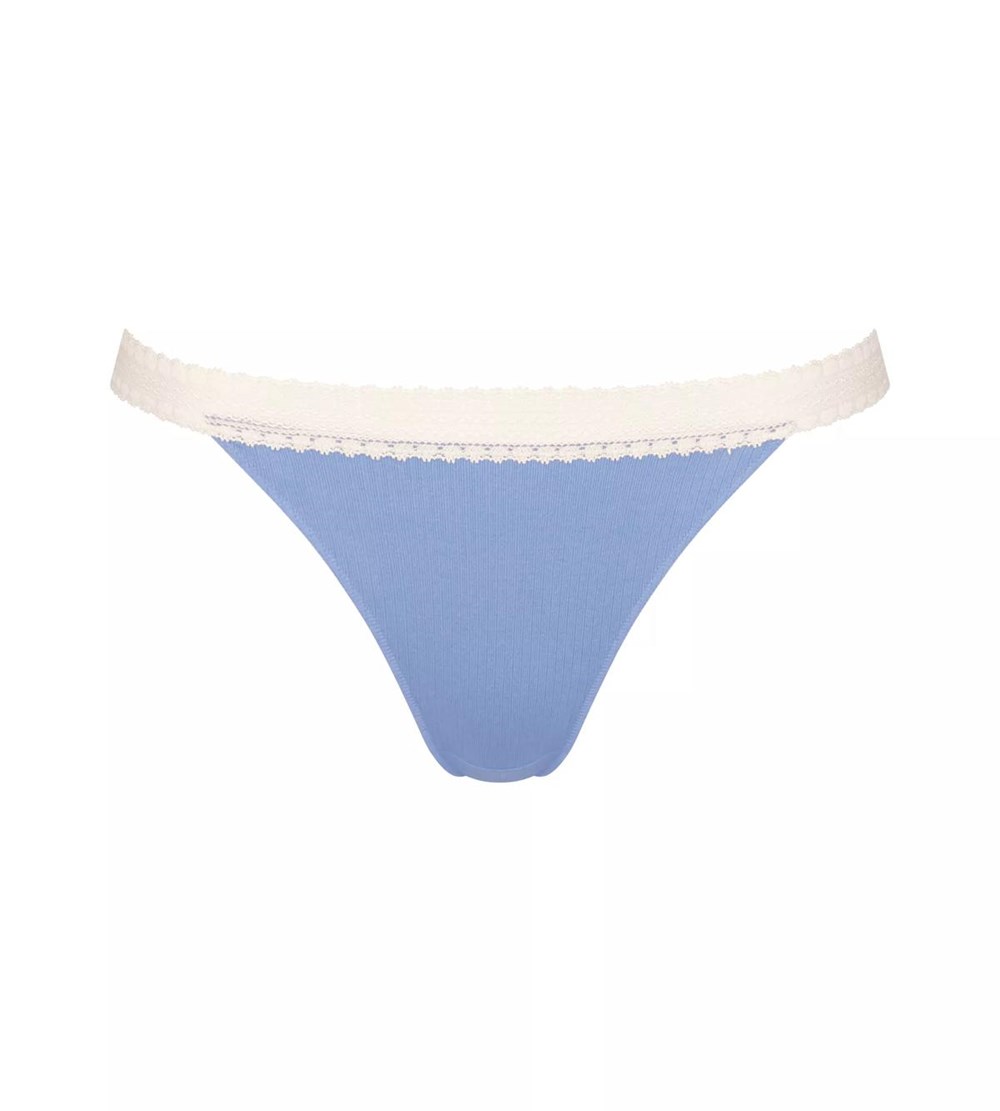 Sloggi Go Ribbed Brazilian Brief Riviera | 62810-KUPQ