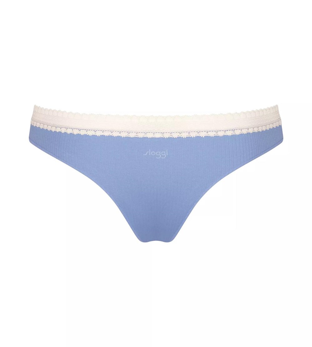 Sloggi Go Ribbed Brazilian Brief Riviera | 82356-XYSW