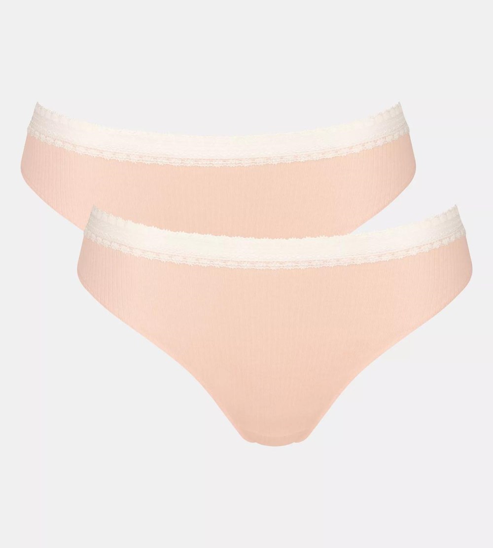 Sloggi Go Ribbed Tai Brief Powder orange | 80152-KEDG