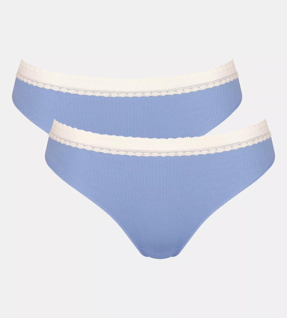 Sloggi Go Ribbed Tai Brief Riviera | 87615-CMIW