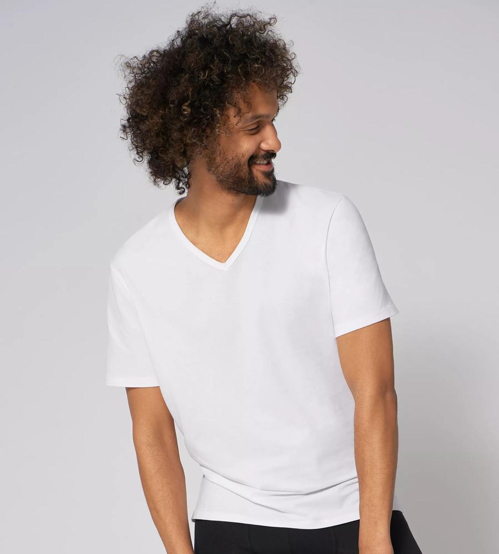 Sloggi Go Shirt Vest Tank Top White | 42786-FSJR