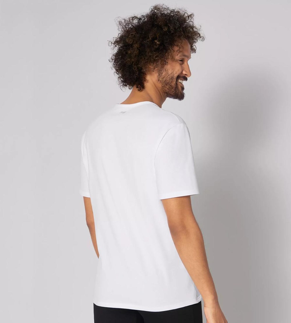 Sloggi Go Shirt Vest Tank Top White | 42786-FSJR