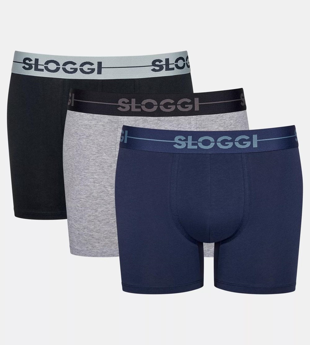 Sloggi Go Shorts Blue - Dark Combination | 18326-WOQN