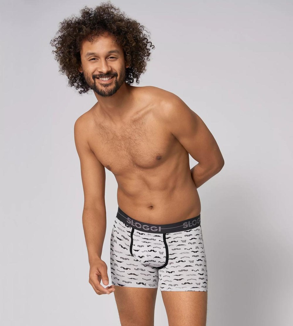 Sloggi Go Shorts Grey Combination | 98074-FWAU