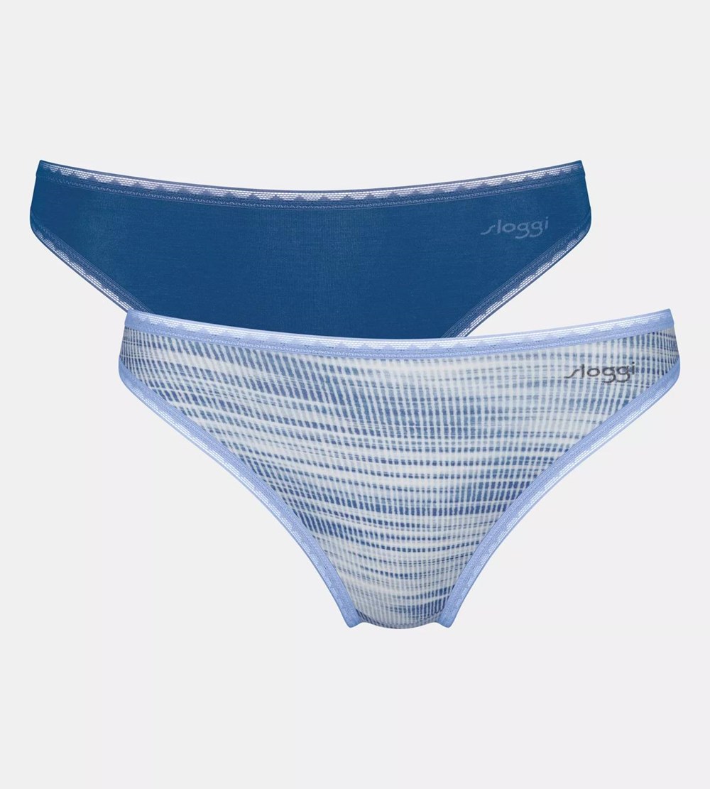 Sloggi Go Tai Brief Blue - Dark Combination | 81409-IGOL