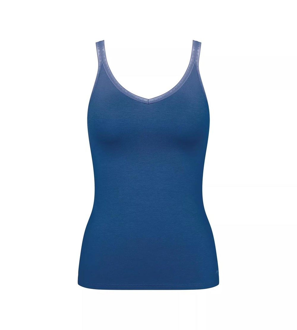 Sloggi Go Top With Spaghetti Straps Blue - Dark Combination | 04681-AHUX