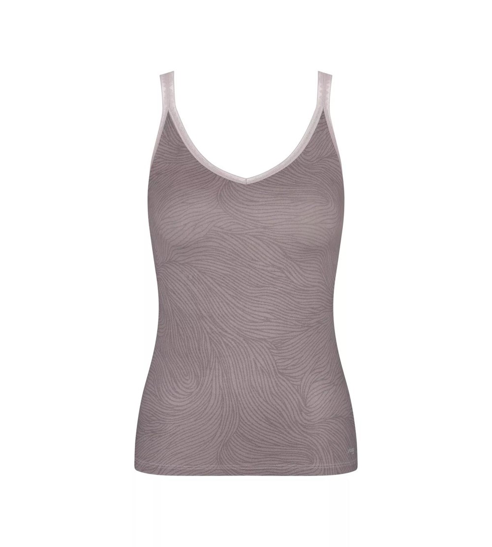 Sloggi Go Top With Spaghetti Straps Grey Combination | 59724-RFZU