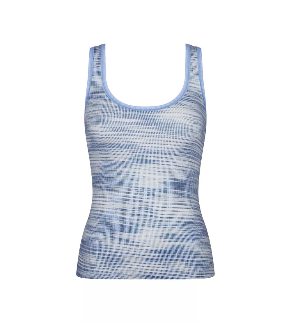 Sloggi Go Vest Tank Top Blue - Dark Combination | 83914-BSYW