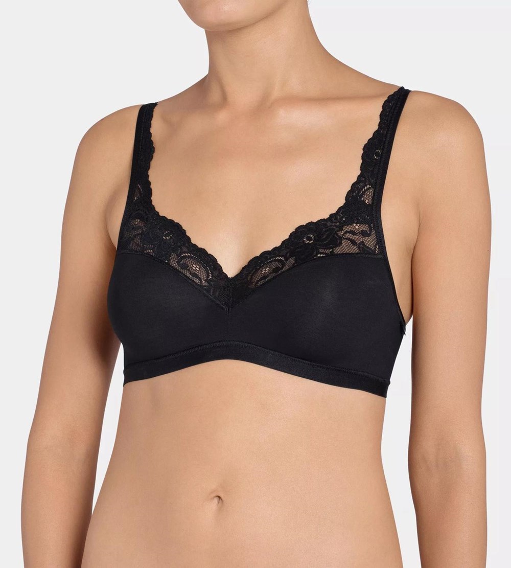 Sloggi Romance Bralette Black | 78501-XSRL