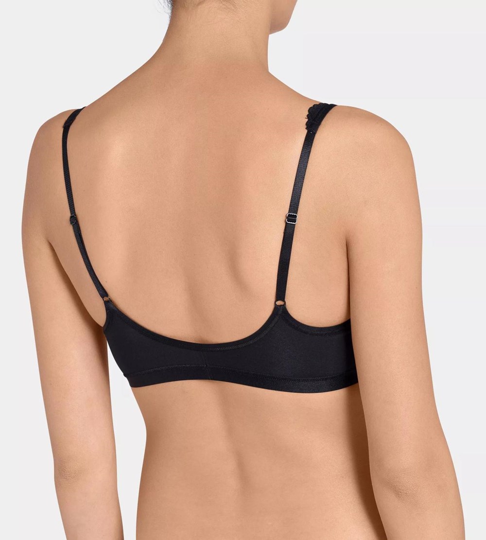 Sloggi Romance Bralette Black | 78501-XSRL