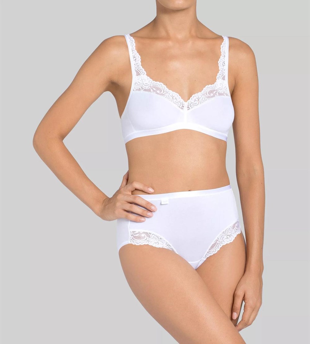 Sloggi Romance Bralette White | 45726-OBAD