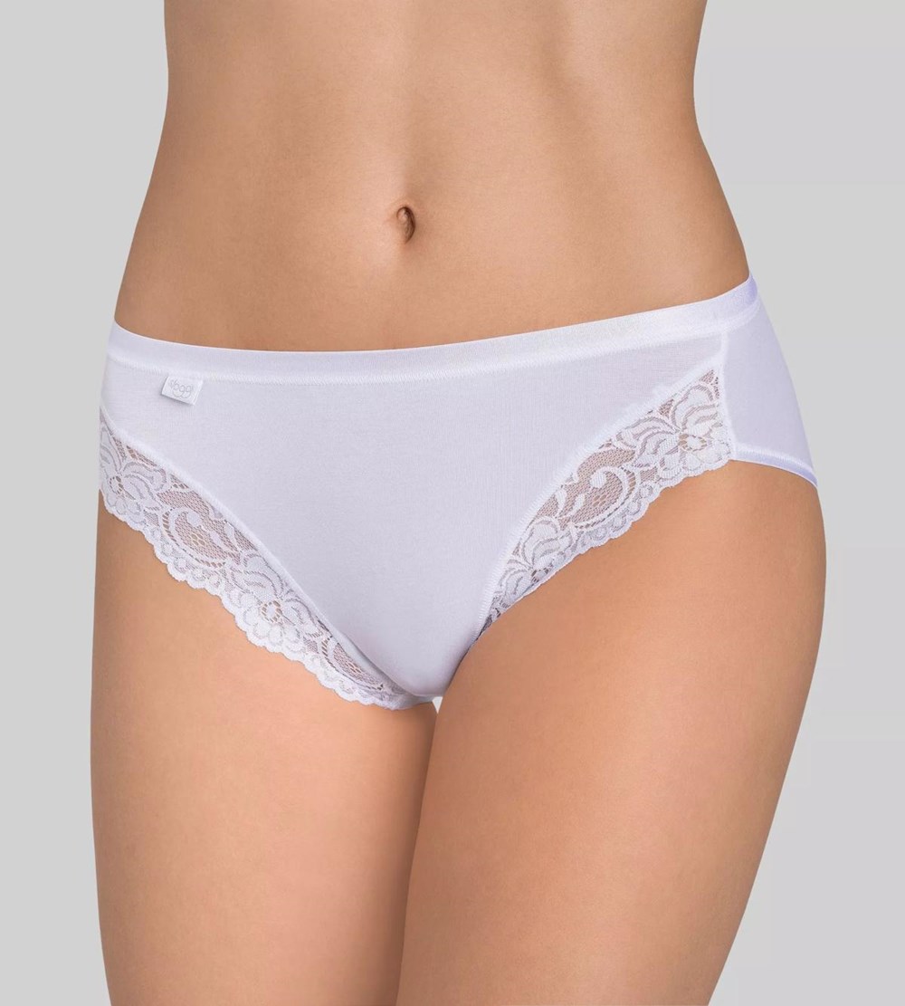 Sloggi Romance Tai Brief White | 10279-UAQR