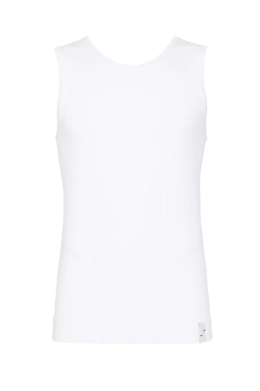 Sloggi S By Ever Fresh Signature Vest Tank Top White | 48972-IFHC