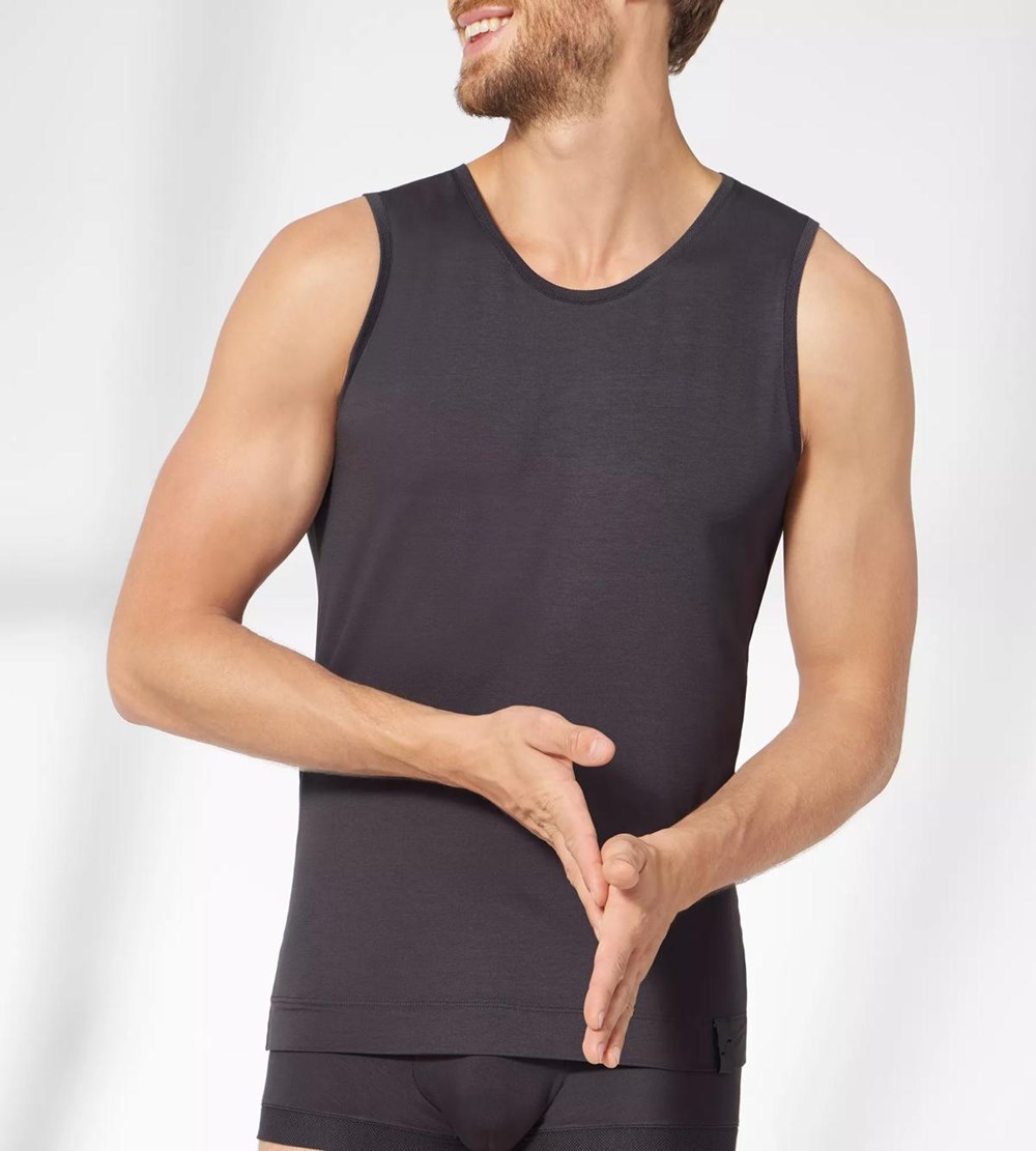 Sloggi S By Ever Fresh Signature Vest Tank Top Magnet | 70851-UMBE