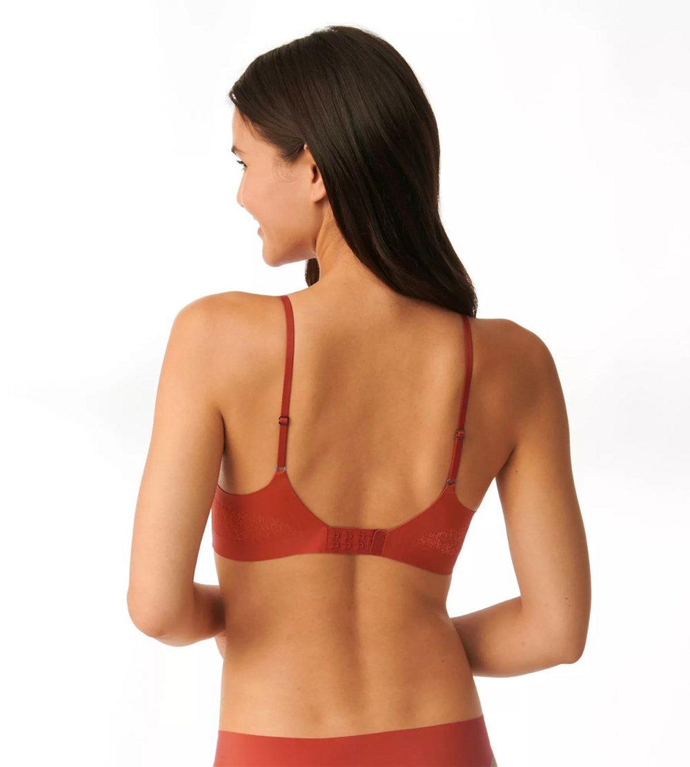 Sloggi S By Superb Padded Bra Haute Orange | 46285-LECI