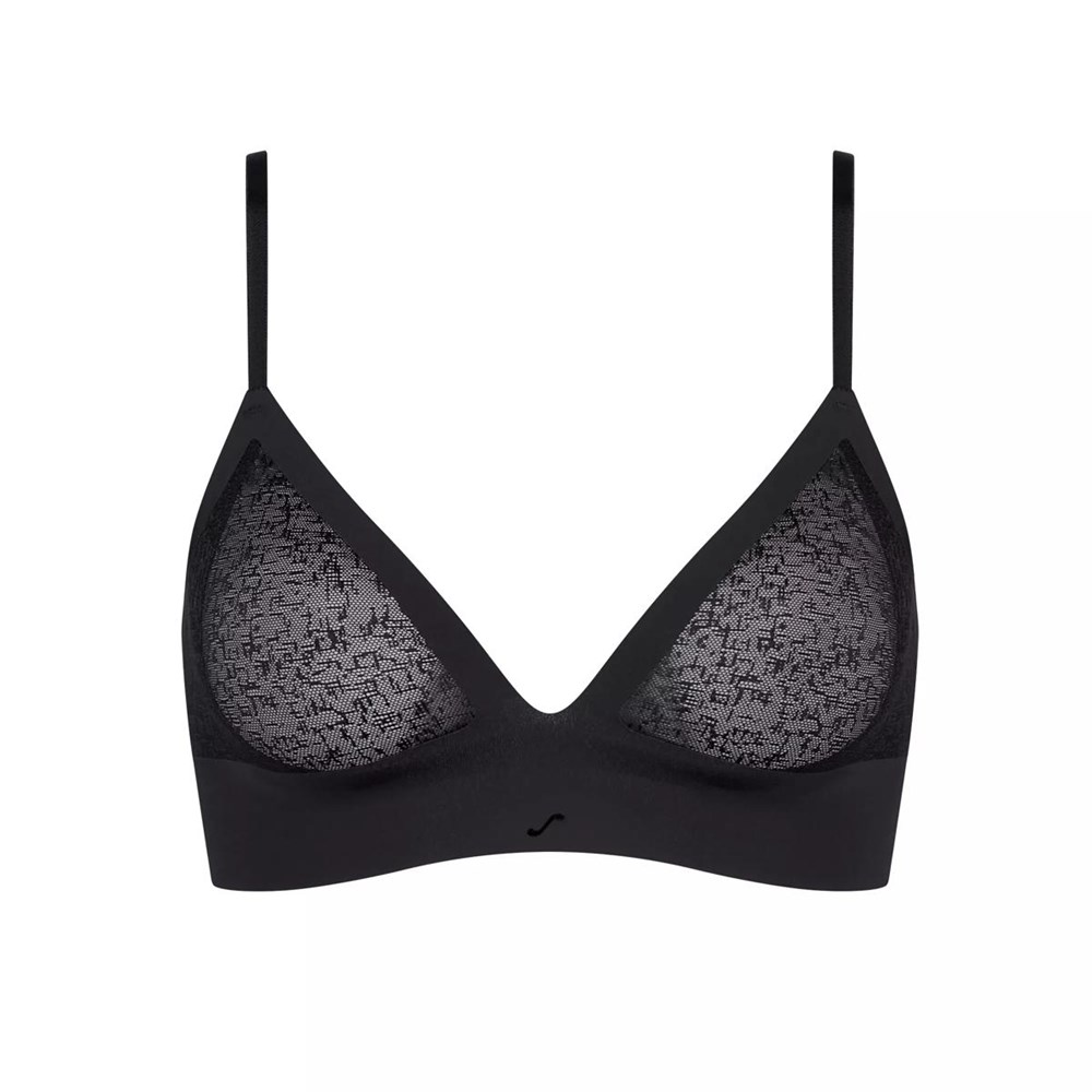 Sloggi S By Superb Soft Bra Black | 26578-VMBE