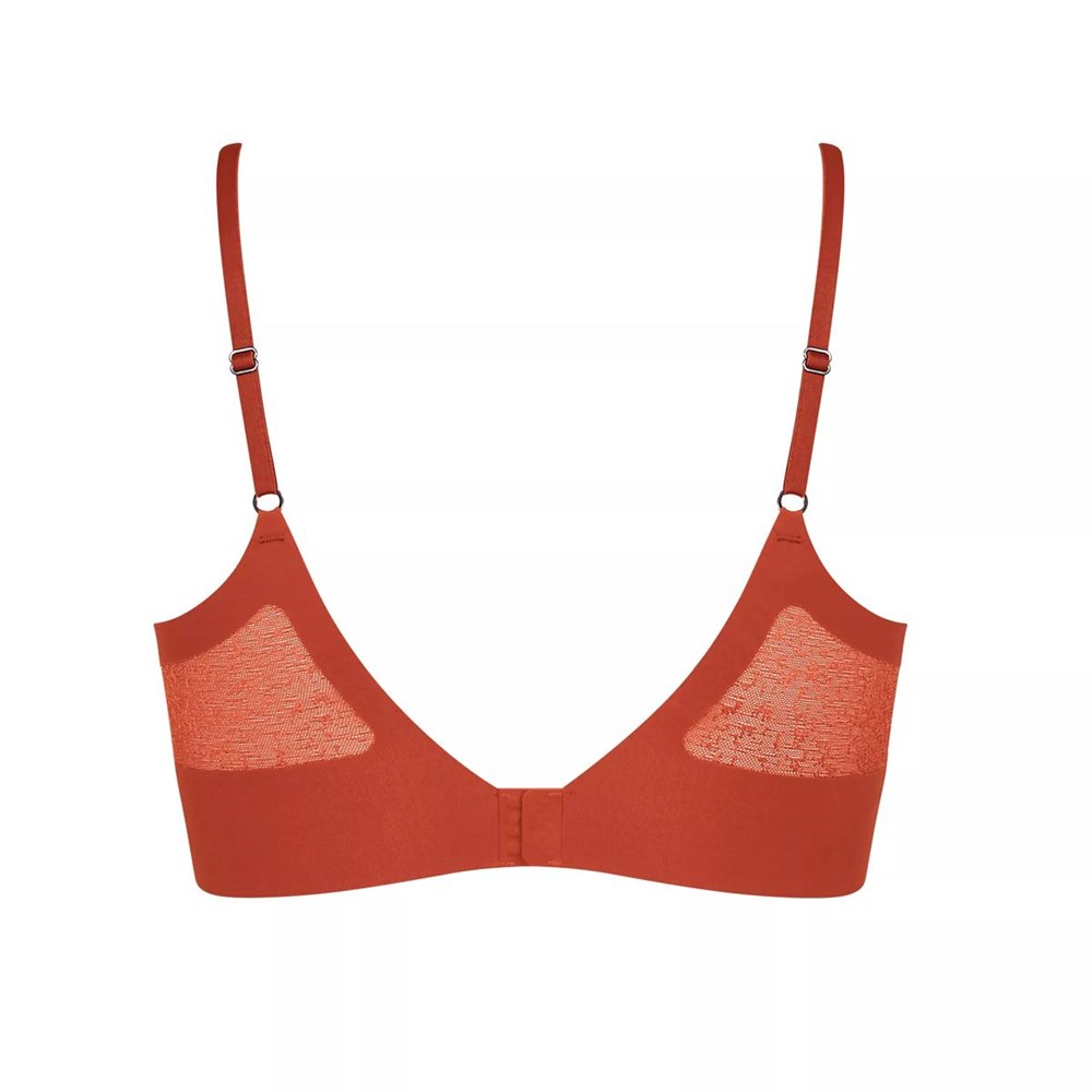 Sloggi S By Superb Soft Bra Haute Orange | 15748-UAZM