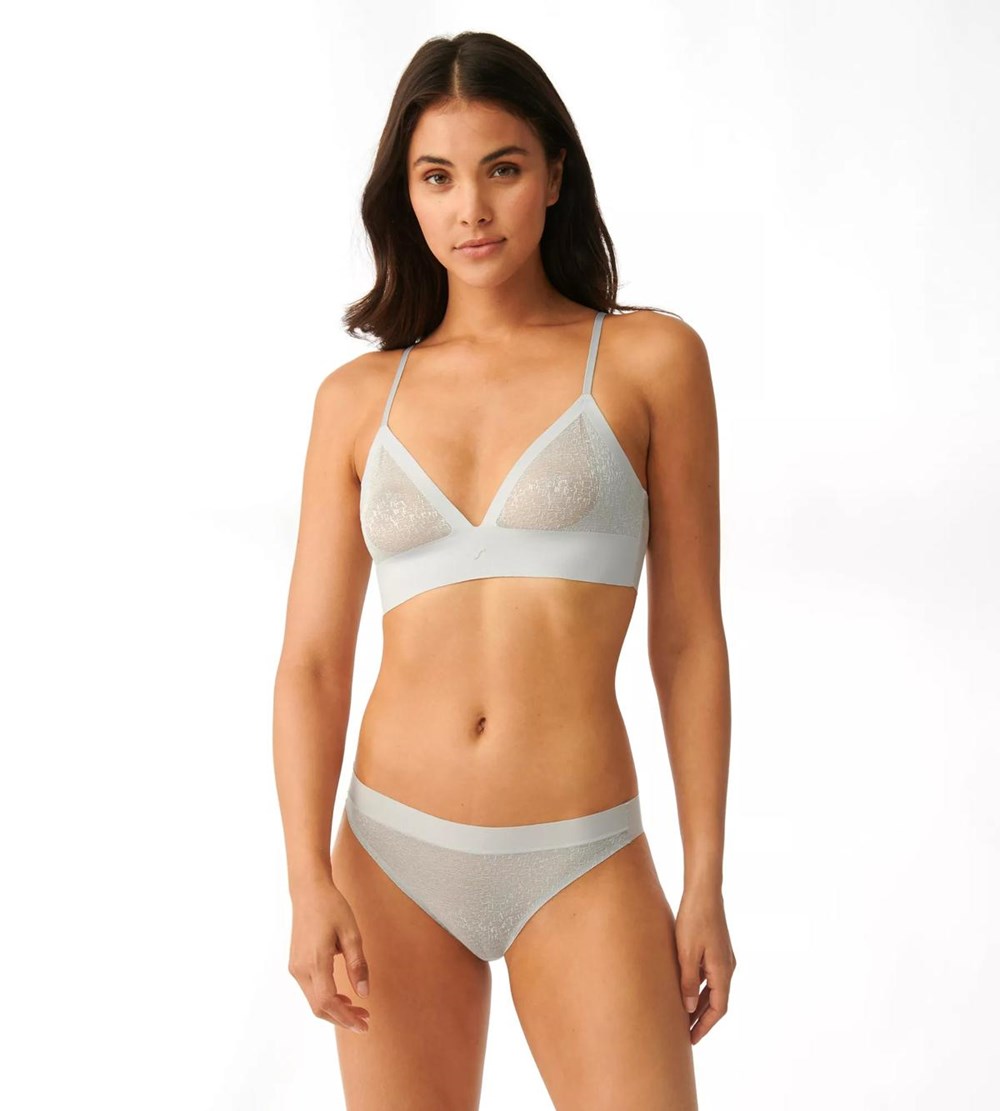 Sloggi S By Superb Soft Bra Moonstone Grey | 69803-ADBM