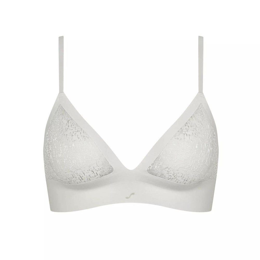 Sloggi S By Superb Soft Bra Moonstone Grey | 69803-ADBM