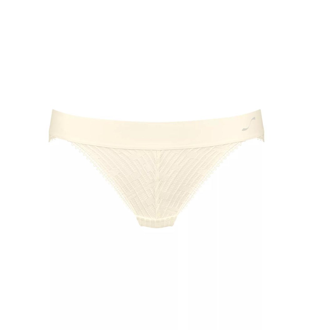 Sloggi S Seven Hipster Ecru White | 41392-EDAG