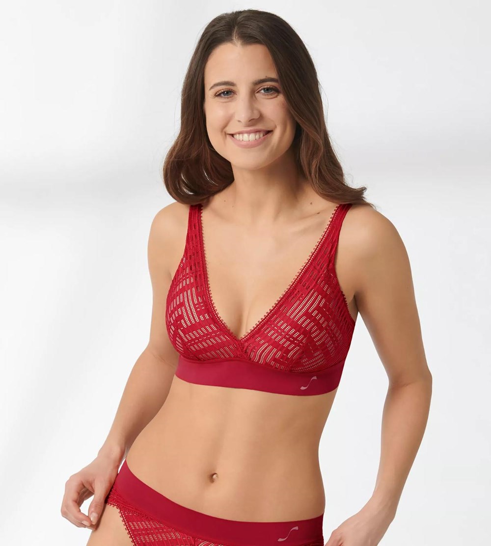 Sloggi S Seven Padded Bra Mars Red | 21804-DSLW