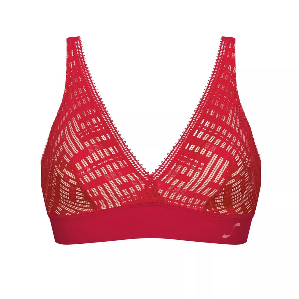 Sloggi S Seven Padded Bra Mars Red | 21804-DSLW