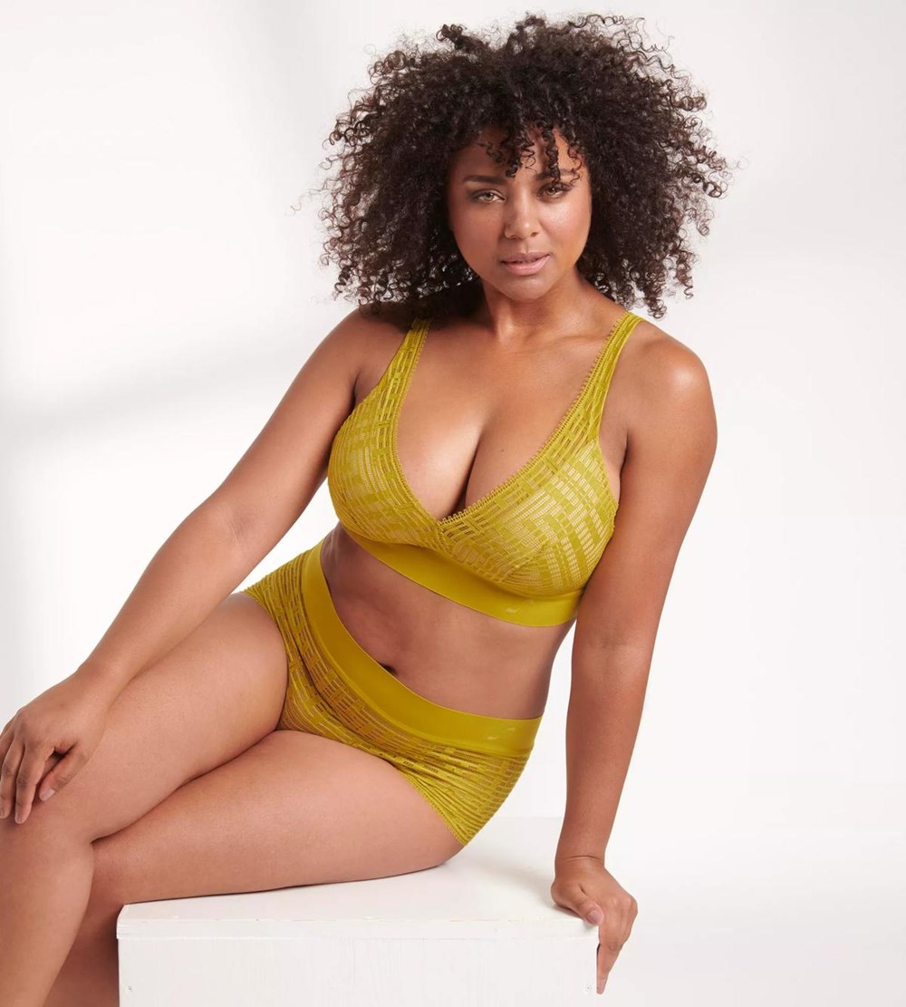 Sloggi S Seven Padded Bra Summer lime | 65294-VYJF