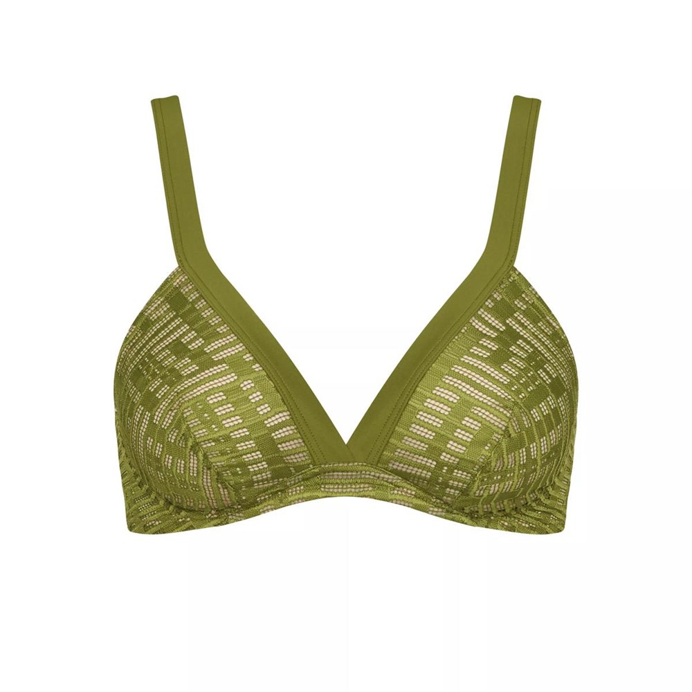 Sloggi S Seven Soft Bra Forest green | 57836-BGEC