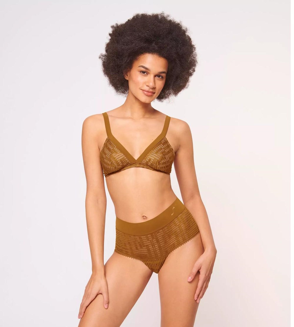 Sloggi S Seven Soft Bra Honey gold | 13572-OEIW