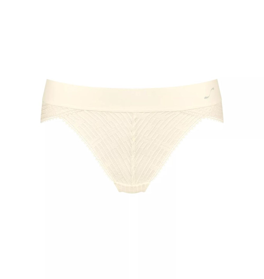 Sloggi S Seven Tai Brief Ecru White | 18974-GKFV