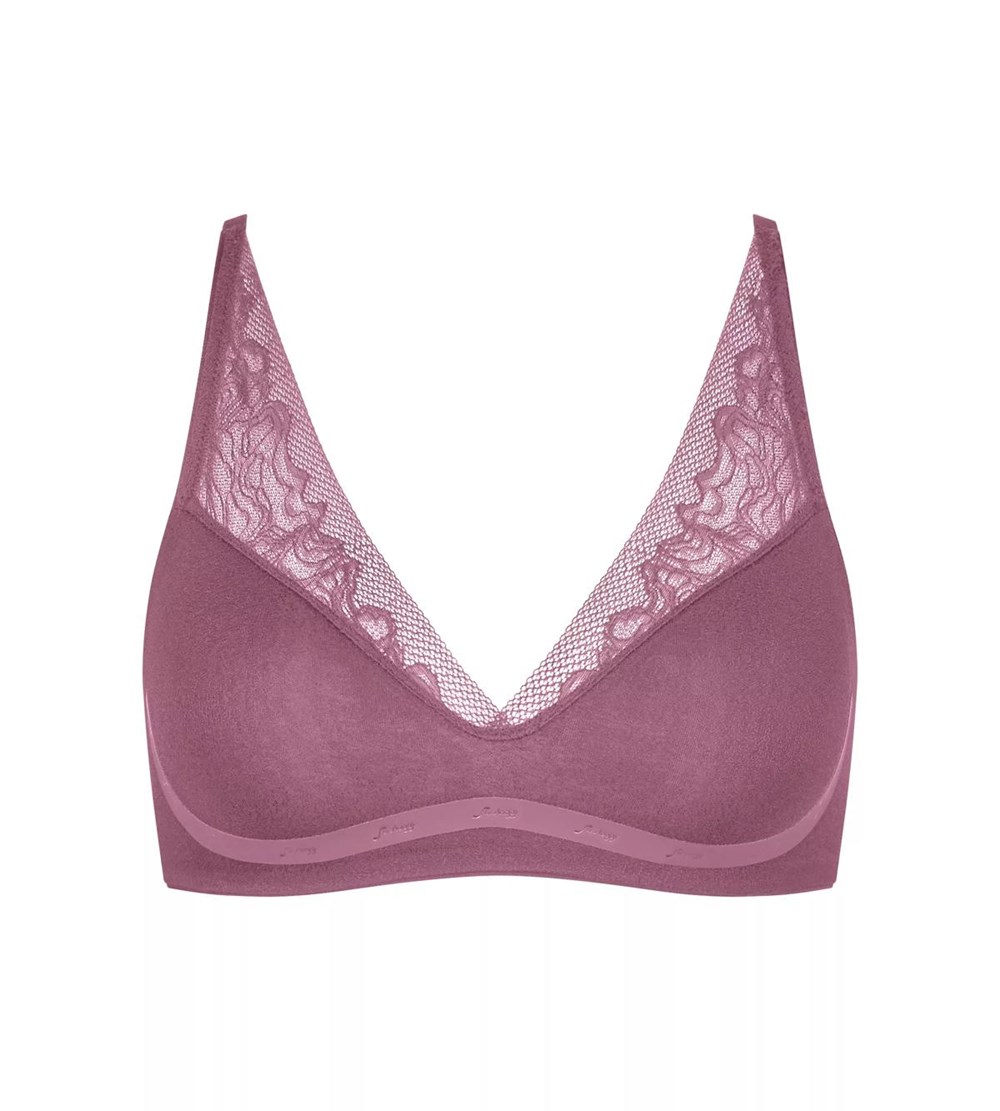 Sloggi S Shadow Padded Bra Lila Clover | 38657-RVFE