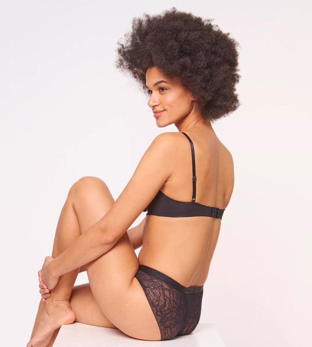 Sloggi S Shadow Soft Bra Black | 94506-OPTV