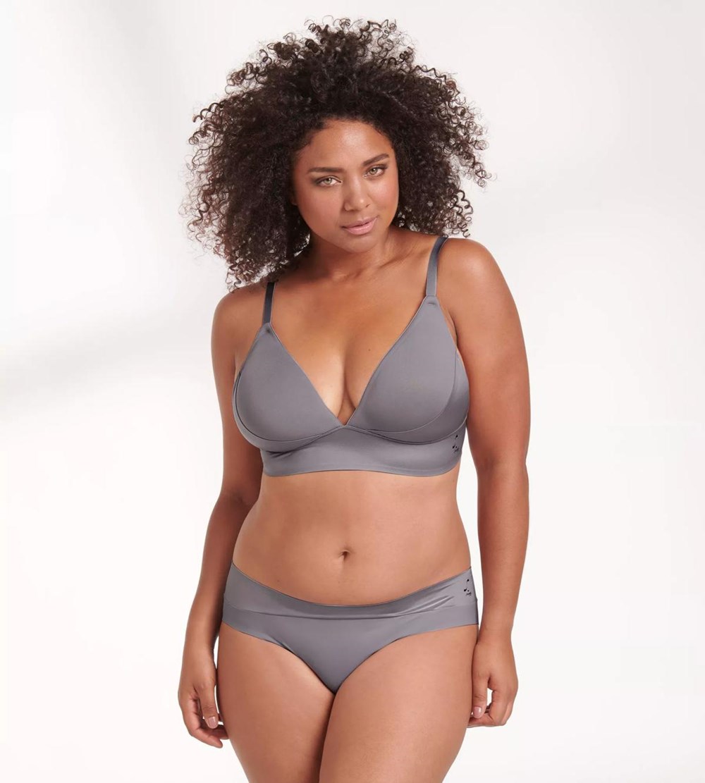 Sloggi S Smooth Hipster Grey shadow | 80935-MWUR