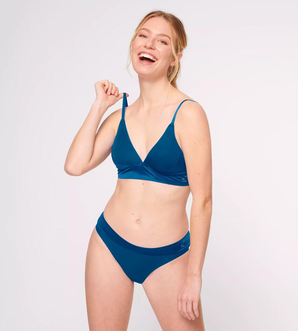 Sloggi S Smooth Hipster Lagoon Blue | 04391-EQTY