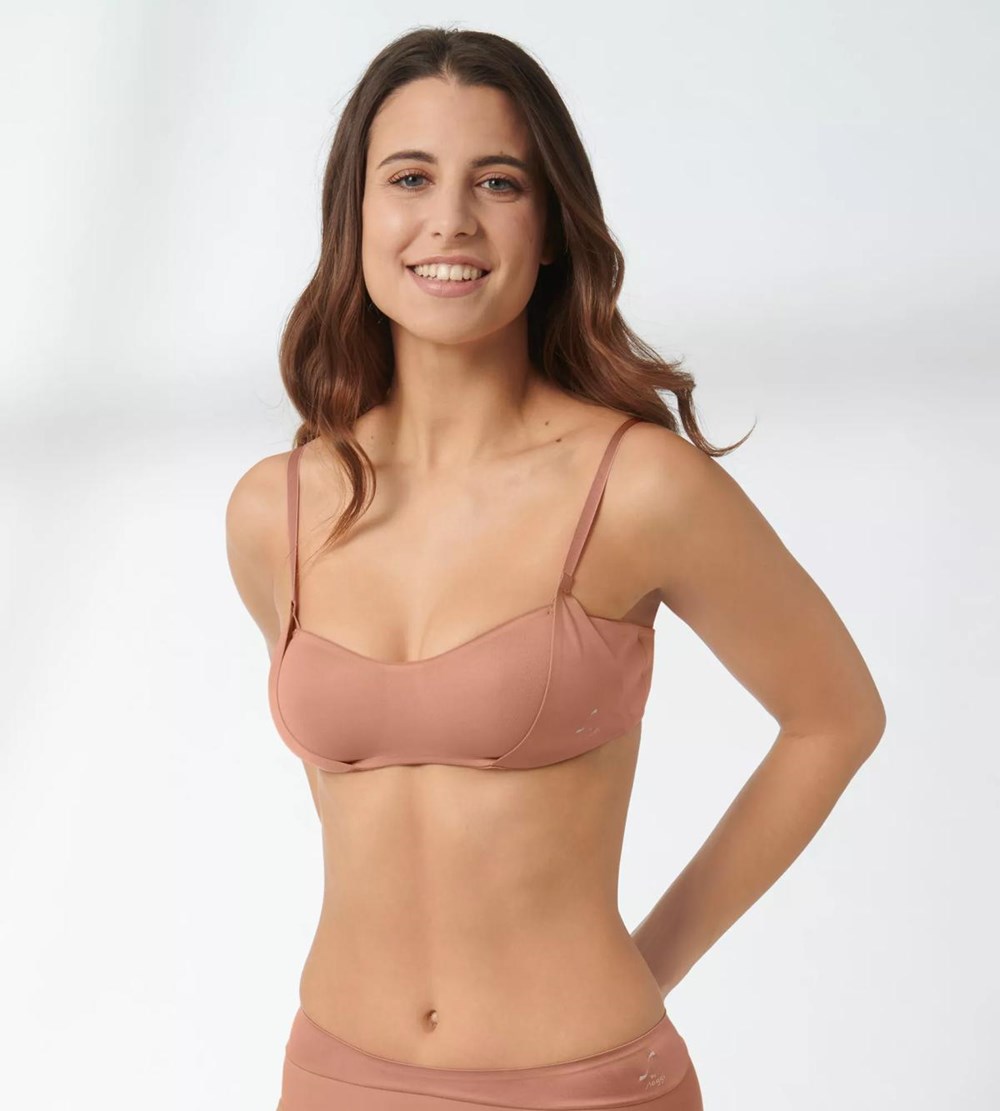 Sloggi S Smooth Non-wired Bra Sunkiss | 79126-FIGB