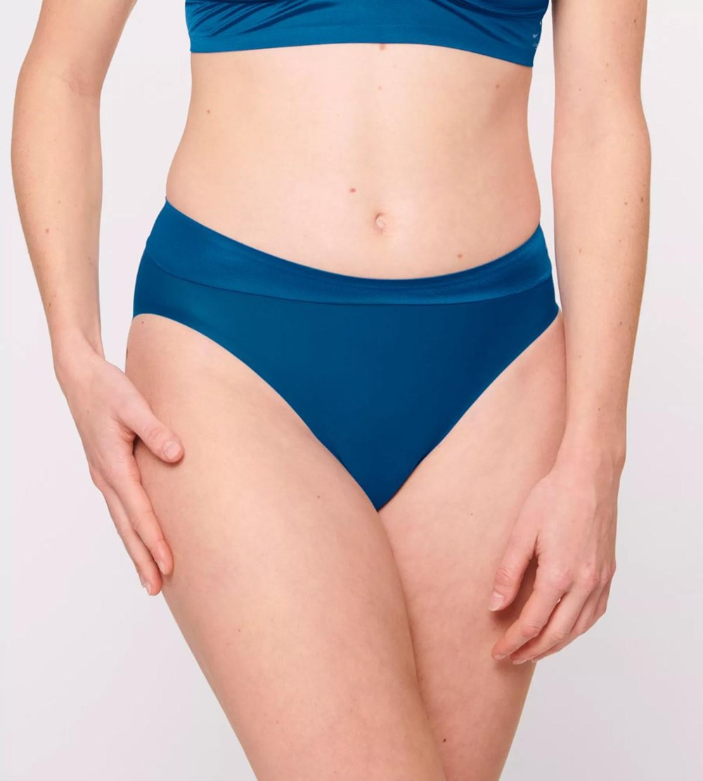 Sloggi S Smooth Tai Brief Lagoon Blue | 81327-UKFL