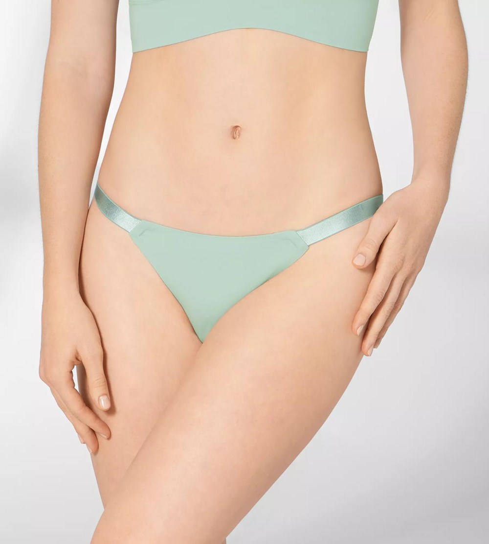 Sloggi S Substance Brazilian Brief Misty Turquoise | 75940-QBRP