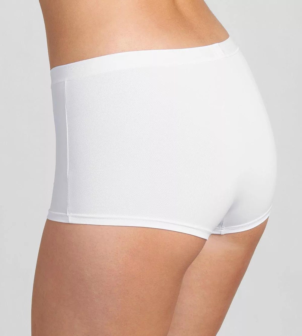 Sloggi Sensual Fresh Shorty White | 38502-TBGL