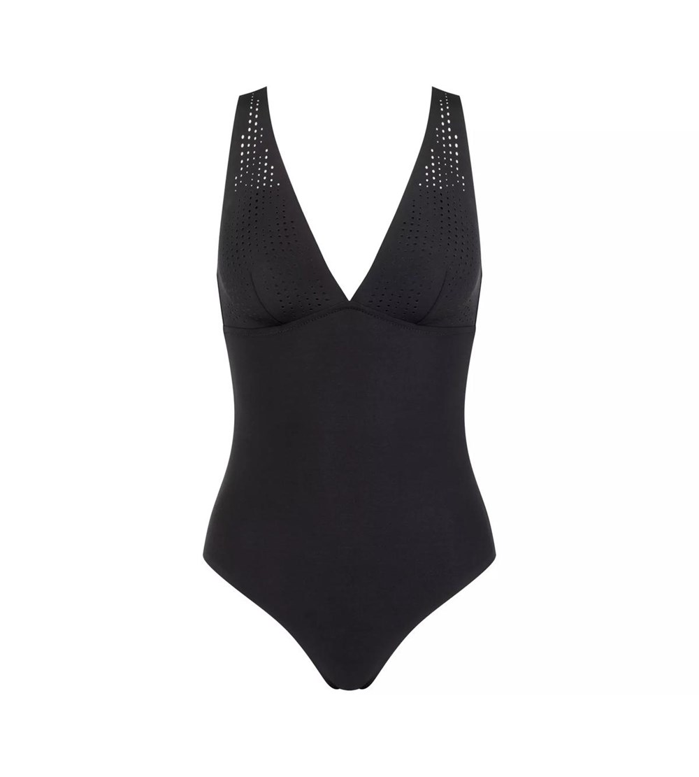 Sloggi Shore Arienzo Swimsuit Black | 52084-VKGF