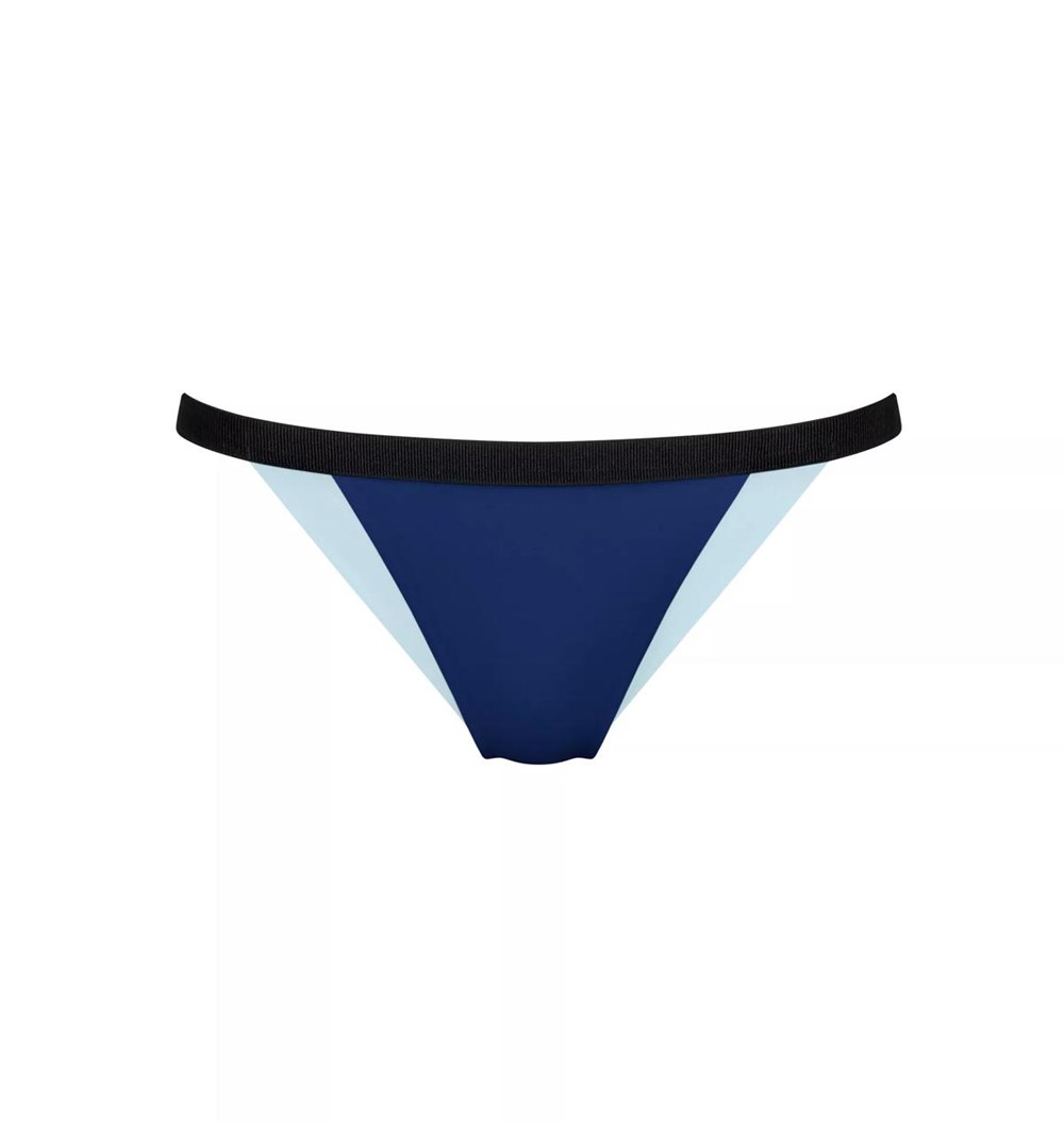 Sloggi Shore Blue Acara Bikini Brazilian Brief Twilight Blue | 40732-YVML