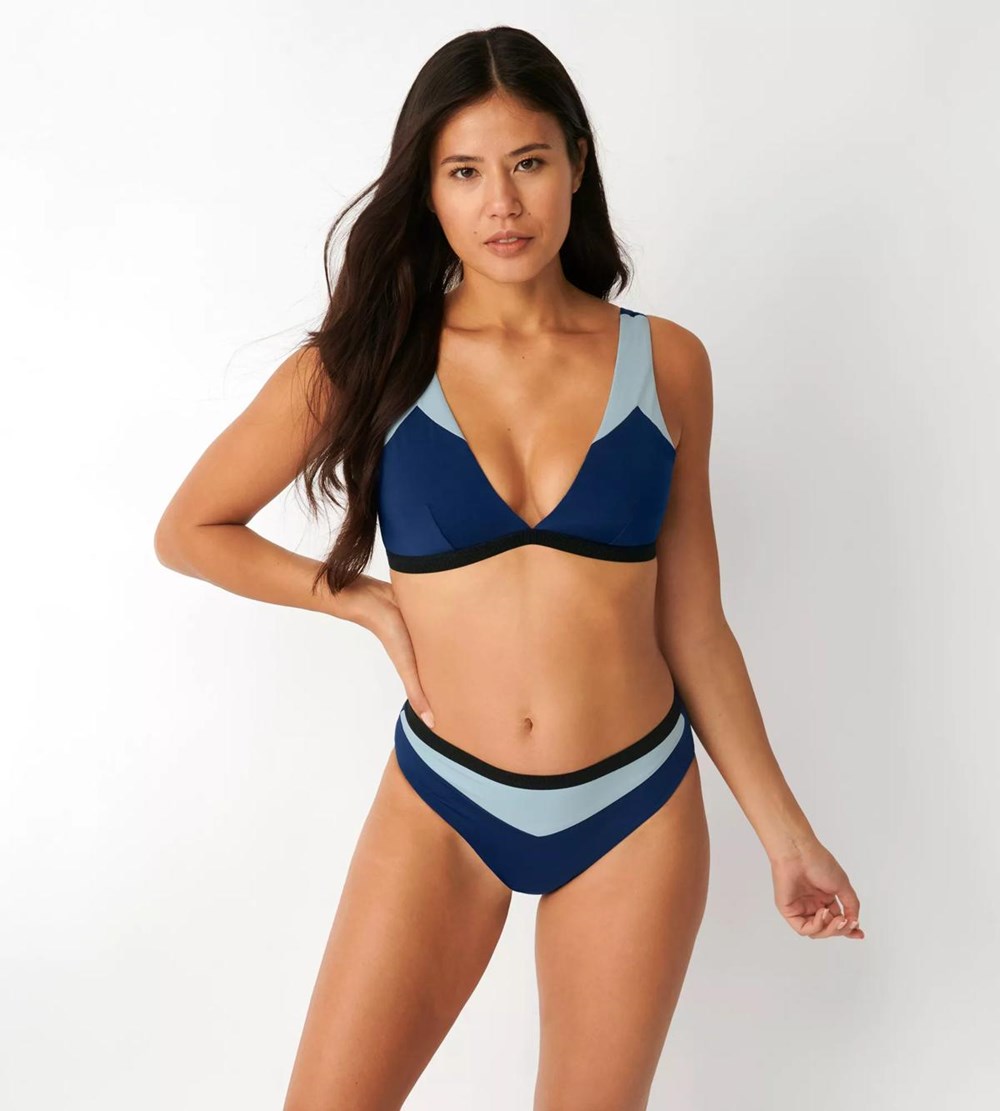 Sloggi Shore Blue Acara Bikini Tai Twilight Blue | 40596-UIFT