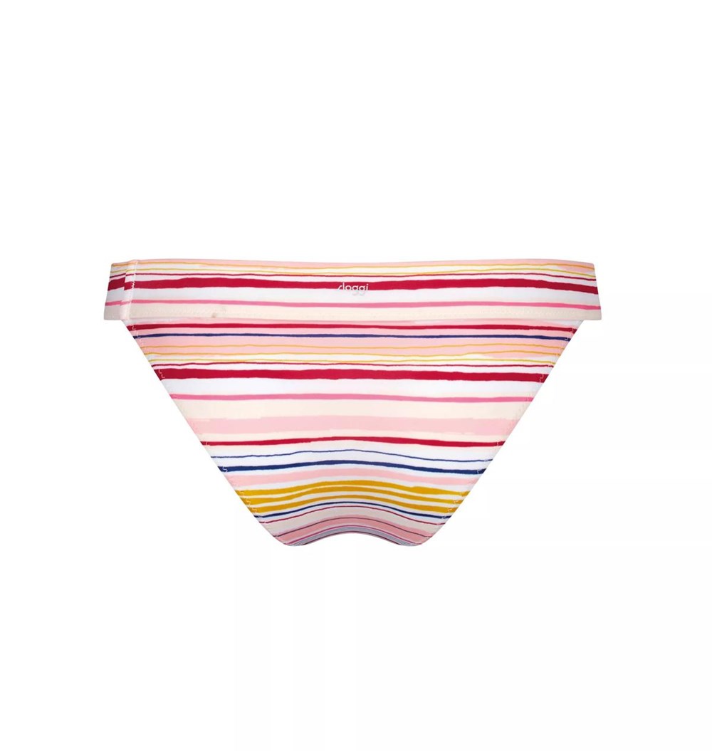 Sloggi Shore Candy Basslet Bikini Brazilian Brief Yellow- Light Combination | 27638-LYRH