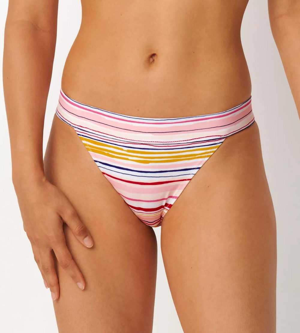 Sloggi Shore Candy Basslet Bikini Brazilian Brief Yellow- Light Combination | 27638-LYRH