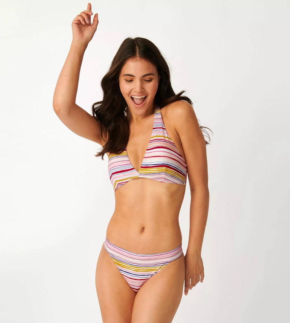 Sloggi Shore Candy Basslet Bikini Brazilian Brief Yellow- Light Combination | 27638-LYRH