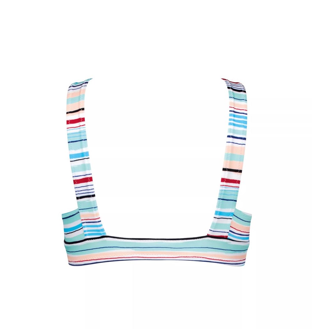 Sloggi Shore Candy Basslet Bikini Top Blue - Light Combination | 32846-TBEV