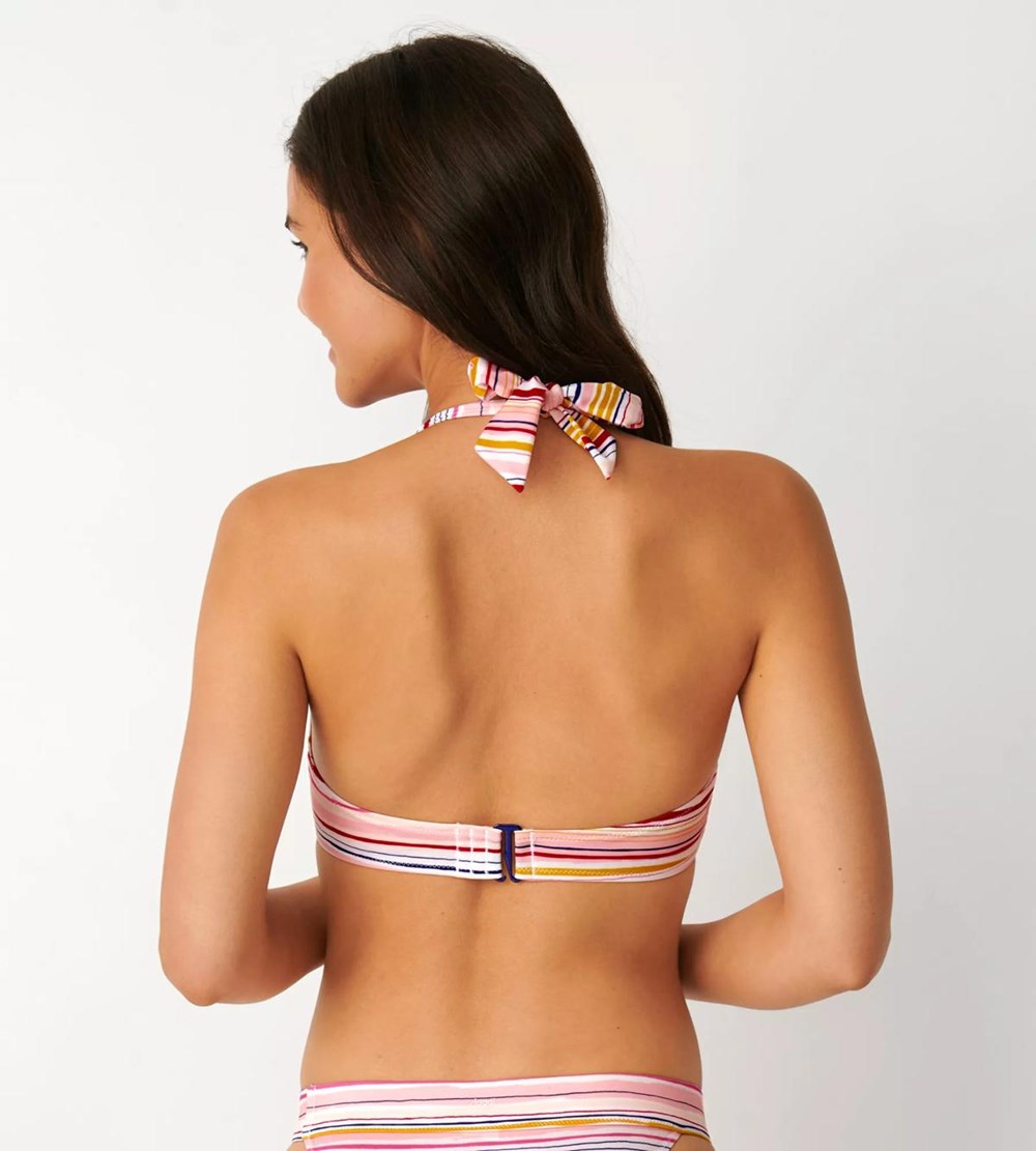 Sloggi Shore Candy Basslet Bikini Top Padded Yellow- Light Combination | 40263-UYTO