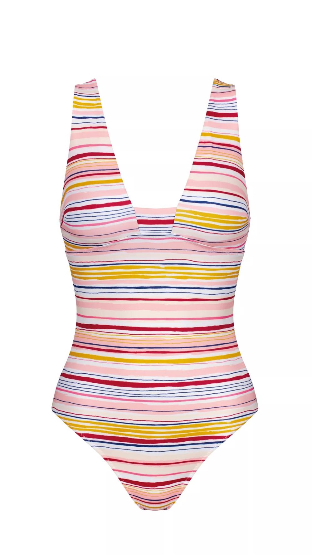 Sloggi Shore Candy Basslet Swimsuit With Padded Cups Yellow- Light Combination | 59704-OYQK